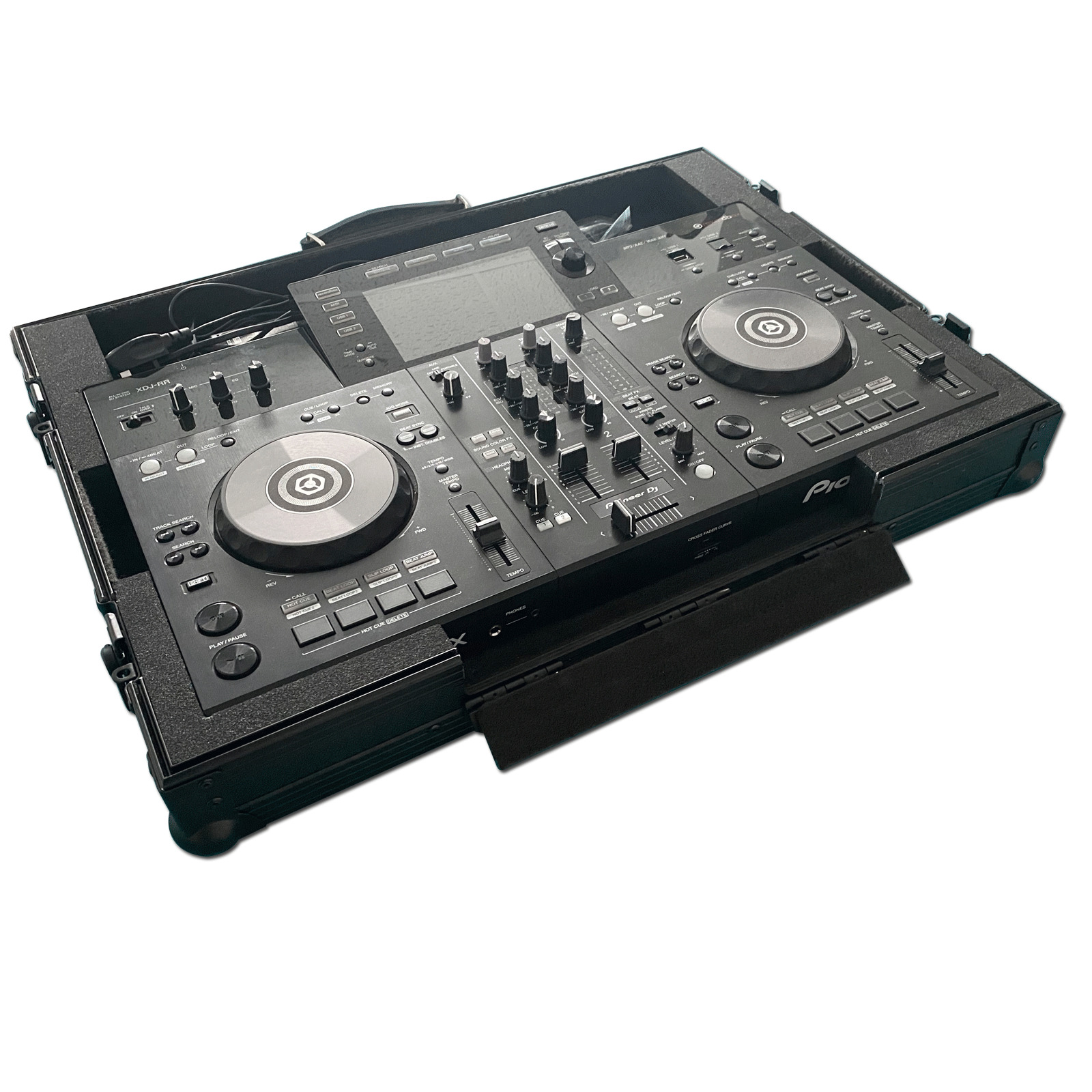 Pioneer XDJ-RR Black Edition Controller Flightcase for Pioneer XDJ-RR